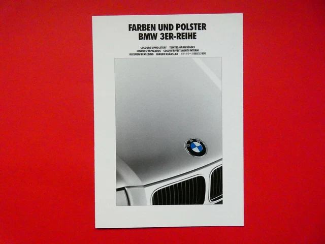 Bmw E36 Farben Katalog
