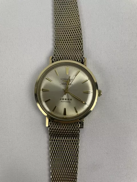 Vintage 1965 Longines Admiral 5 Stars 10K Gold Filled – Serviced