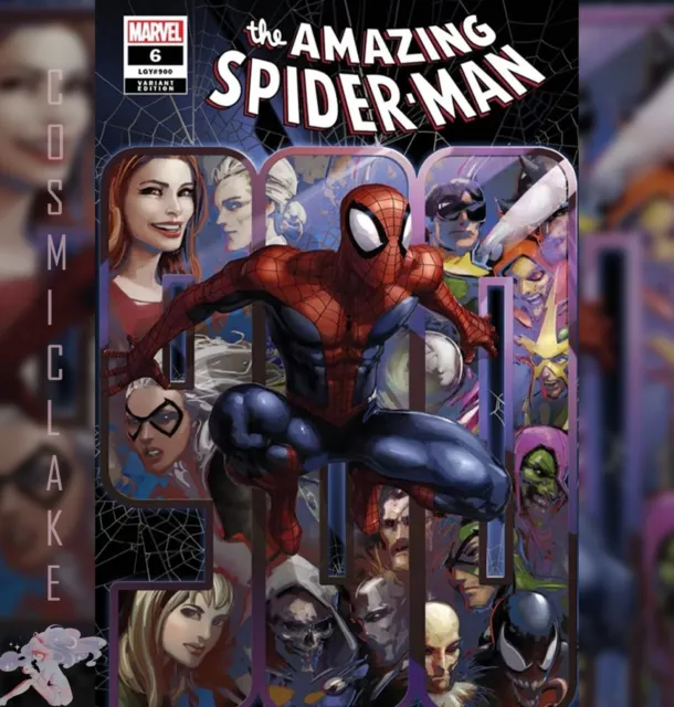 Amazing Spider-Man #6 ~ Clayton Crain Variant Lgy 900 1St App Preorder 7/27 ☪