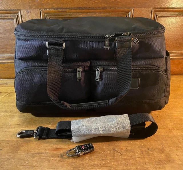 TUMI McMillin Gym Bag Duffle Carry On Blue Grey Camo New NWT RARE