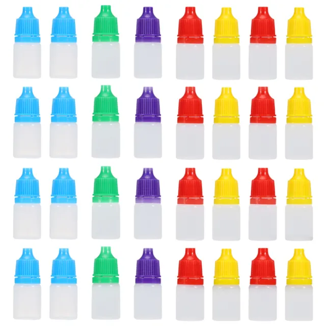 50 pz bottiglia di plastica da viaggio flaconi a goccia in plastica vuota