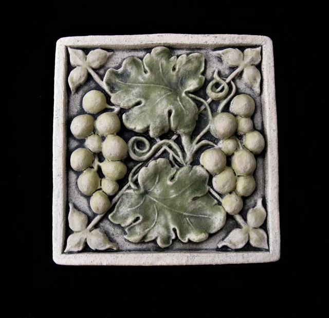 Grape  Wine   Arts & Crafts  Gothic Ellison Tile