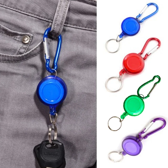 ID Card Holder Keyring Key Chain Bag Multi-Function Anti Lost  Keychain