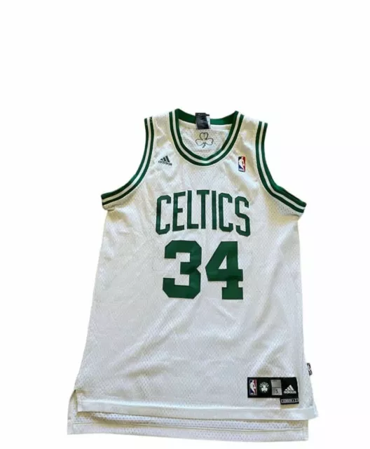 Boston Celtics Paul PIERCE Adidas NBA Authentics Basketball Jersey Used  Youth M - Body Logic