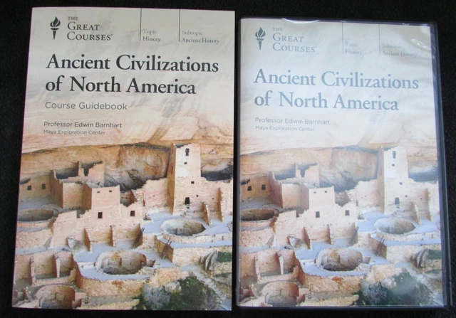 The Great Courses: Ancient Civilizations of North America (4 DVD Set & Book)
