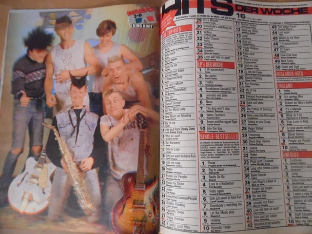 BRAVO  16 - 1984 D Nino Limahl Nena Maffay Thompson Twins Whitesnake FRANKIE Rob 14