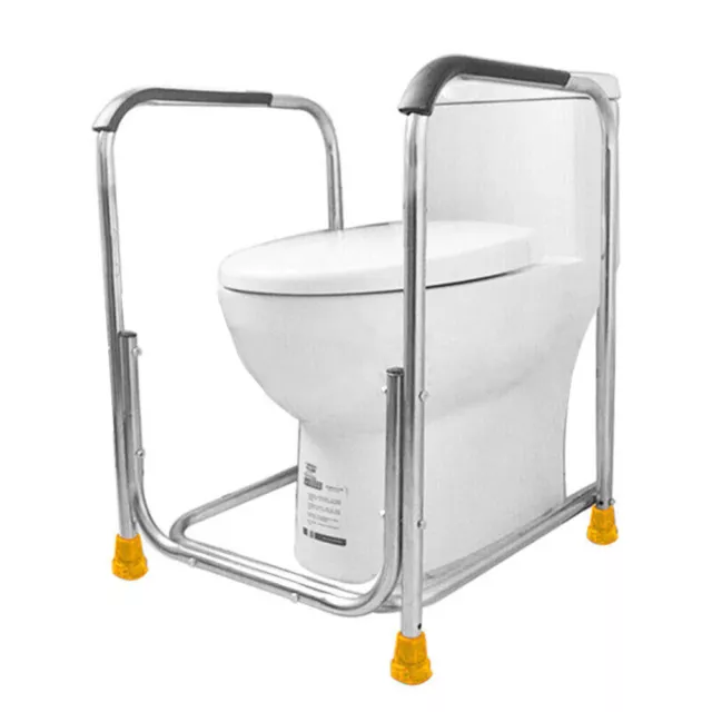 Elderly Disabled Toilet Frame Safety Support Handrail Steel Frame Medical Aids