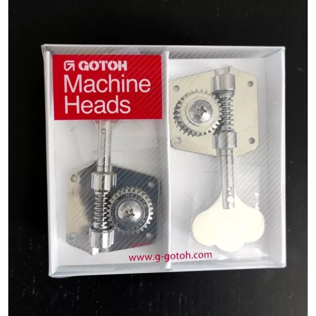 Mecaniques Basse Gotoh Reverse Wind ResOLIte Light Weigth P-J Bass Tuners GBR640