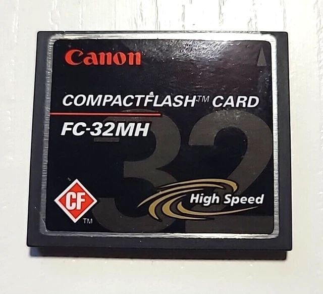 CANON FC32MH HIGH Speed CF Compact Flash Camera Memory Card 32MB 11.