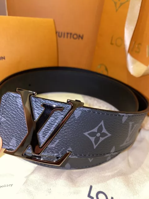 Louis Vuitton Belt | Grey | Receipt