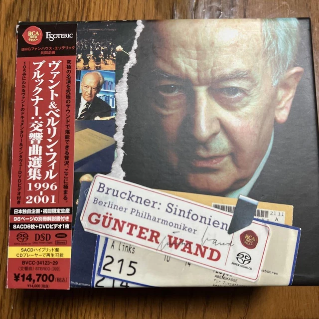 Esoteric Sacd Hybrid Wand/Bruckner Anthology Of Symphonies