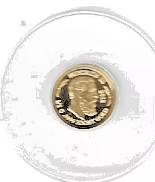 Gold - Samoa 1 Dollar 2012 Gold Pf Friedrich III