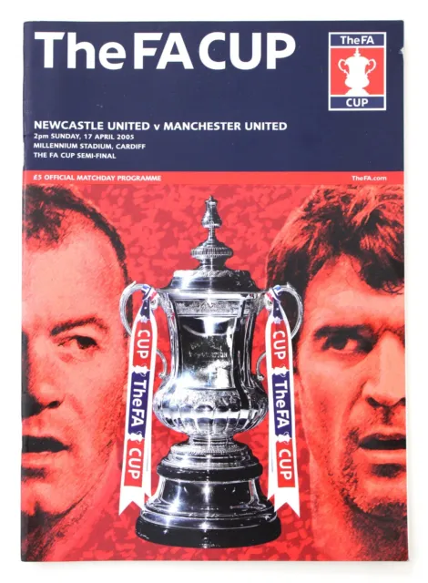 NEWCASTLE UNITED v MANCHESTER UNITED FA CUP SEMI FINAL 2004/05 17/4/2005 (R3213)