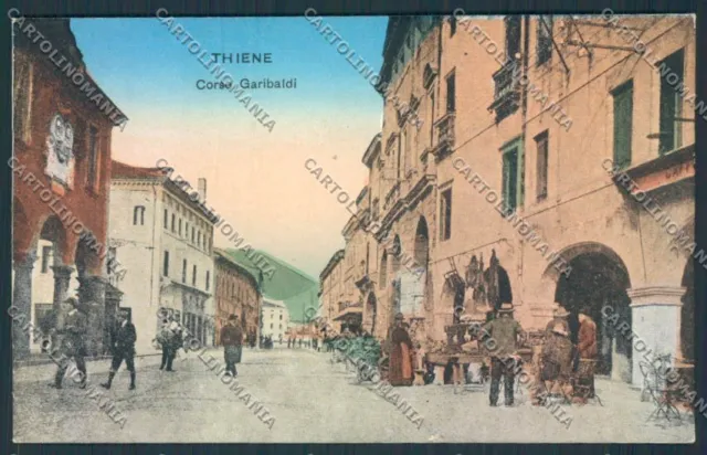 Vicenza Thiene Mercato cartolina MV1100
