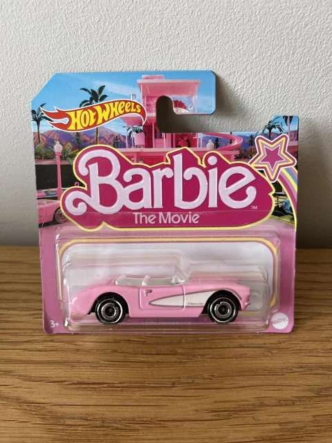 BARBIE MOVIE HOT Wheels Car Corvette 1956 Brand New £19.99 - PicClick UK
