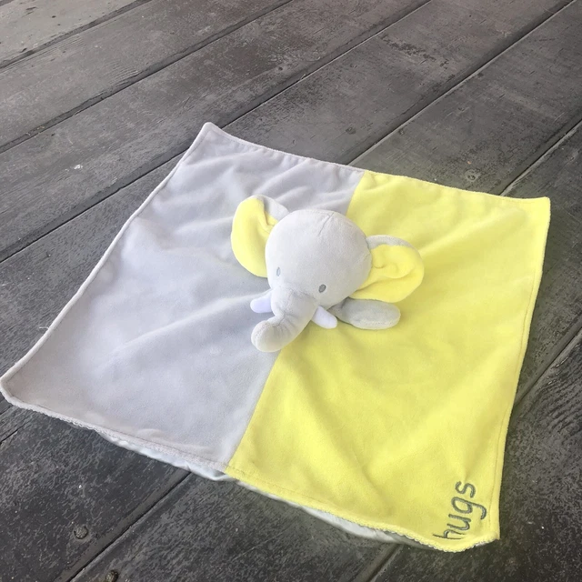 Manta de Seguridad Okie Dokie Gris Amoroso Amarillo Elefante SATÉN