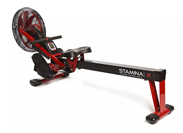 Stamina X Air Rower Full-Body Workout Equipment Cardio Exercise Rowing 35-1412