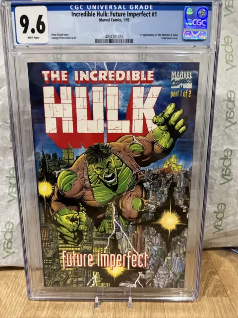 Incredible Hulk Future Imperfect #1 (1993) CGC 9.6 First appearance of Maestro