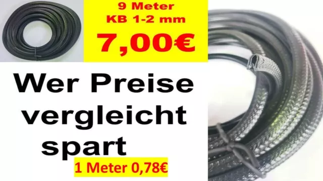 Gummi Kantenschutz Blech (KB 1-3mm) PVC schwarz