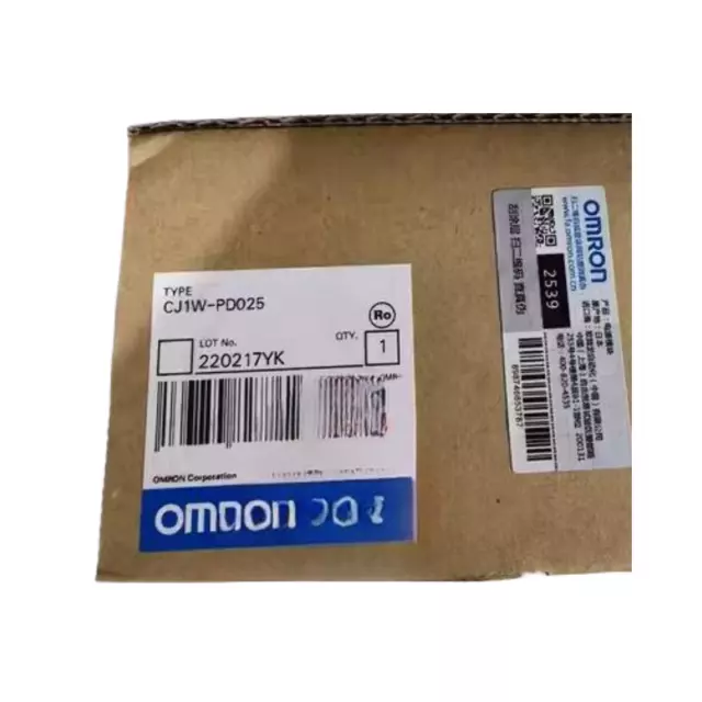 Omron New Original Genuine PLC Power Module     CJ1W-PD025