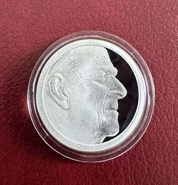 2011 Royal Mint Prince Philip Silver Proof Piedfort £5.