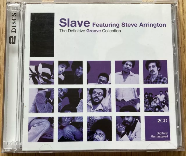 SLAVE DEFINITIVE GROOVE COLLECTION Best Greatest Hits 2CD Steve Arrington