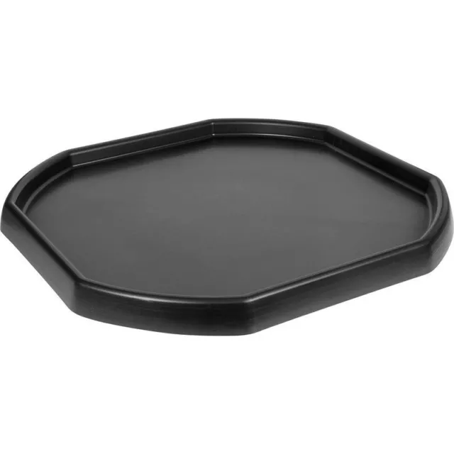 Large Black Plastic Mixing Tray Sand Water Play Children - Builders Equipment