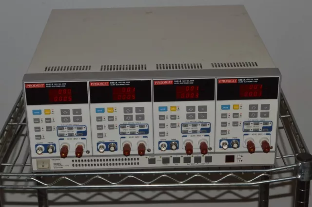 ^^ Prodigit 3251A AC/DC Electronic Load- LOT OF 4- MAINFRAME  (LNC91)
