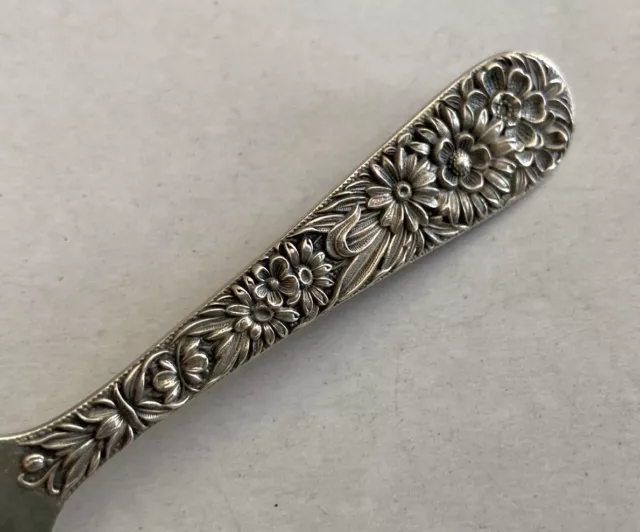 Antique S Kirk & Son Co Sterling Silver Repousse Letter Opener
