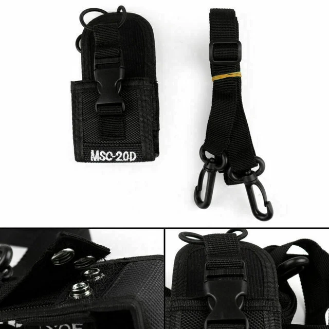 MSC-20D Multi-Function Radio Holder Case For BaoFeng Kenwood Yaesu ICOM Radio U4