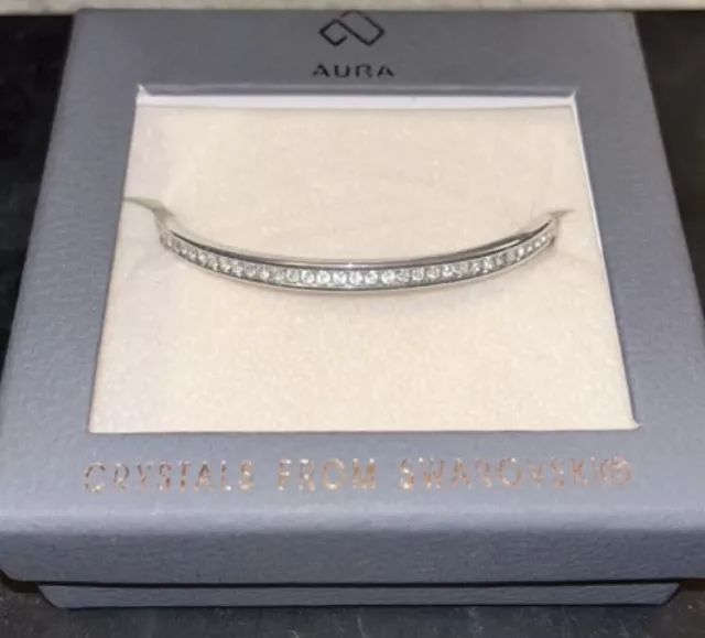 Aura tennis bracelet made deals with crystals from swarovski