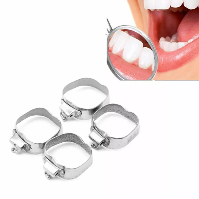 5 Packs Dental Orthodontic Buccal Tube Bands 1st Molar Roth 022 U3/L2 29-43+