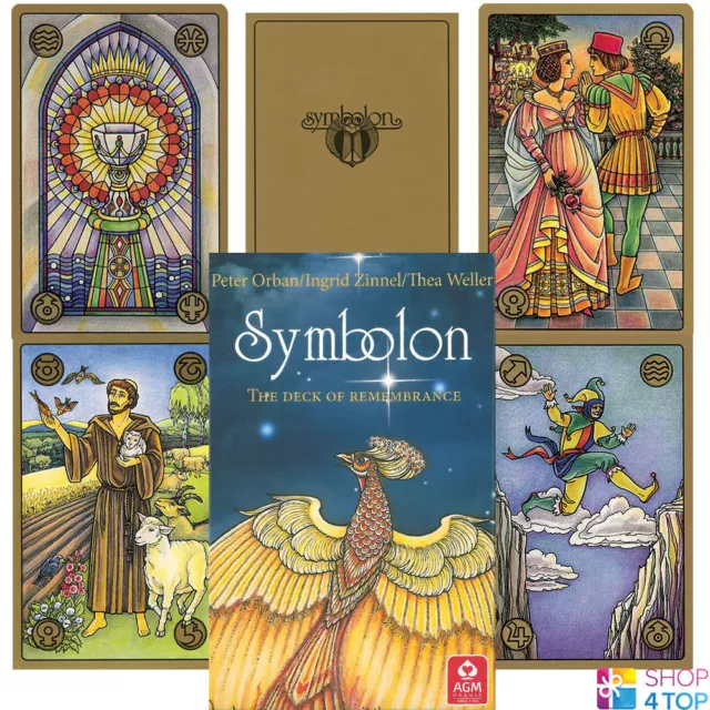 Symbolon Standard Tarot Deck Karten Esoteric Fortune Telling Agm Neu