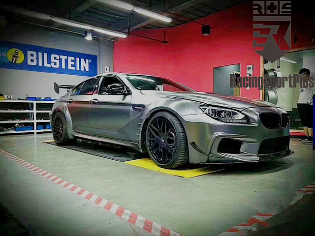 Bmw 6 Series 4Door Wide Body Kit Front Rear Bumper Hood Fender Side Skirt Spoile