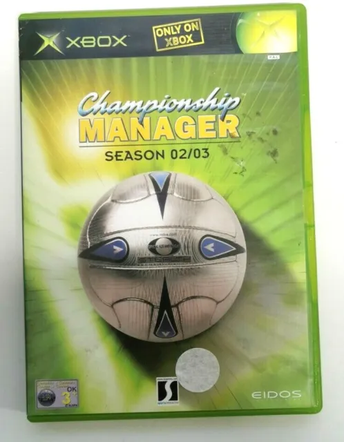 Championship Manager Season 02/03 Original Microsoft XBOX Game FREE P&P