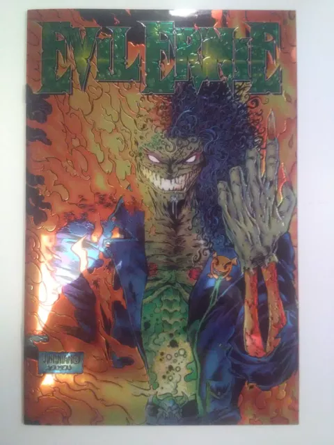 Evil Ernie-Straight to Hell #1 Premium Edition Chromium Cover Comic VF-NM
