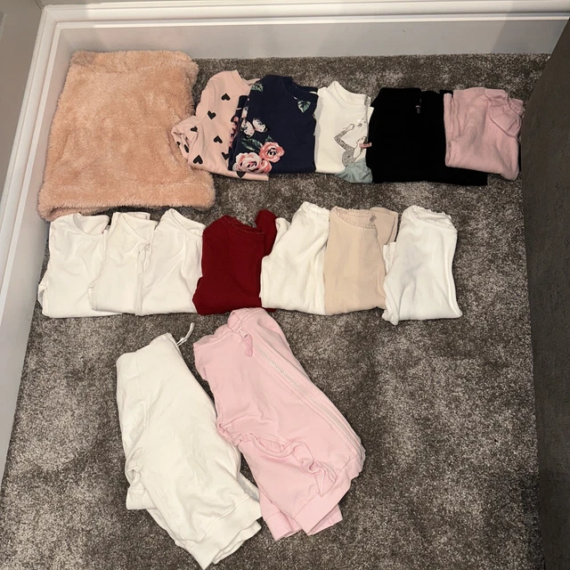H&M next matalan girls sweatshirt long sleeve top bundle x 16 age 2-3 years
