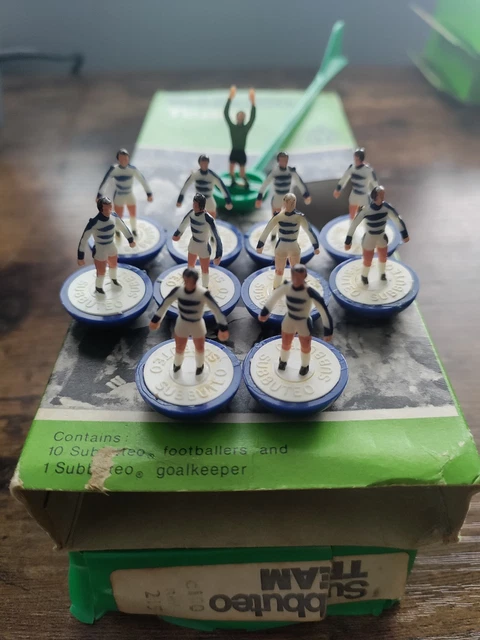 Equipe Subbuteo Vintage Années 80 - Arsenal Vs Rotherham - Réf 232 - Poids Léger