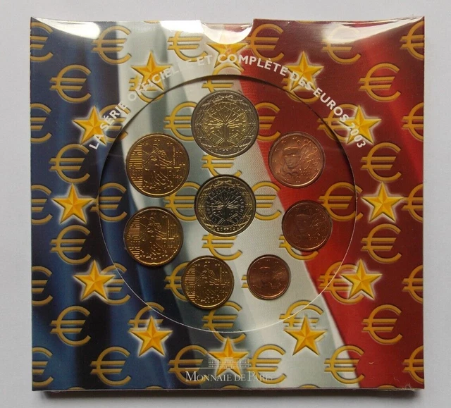 COFFRET BU EUROS 2022 Italie 8 pièces 1 centimes à 2 Euros EUR 16,16