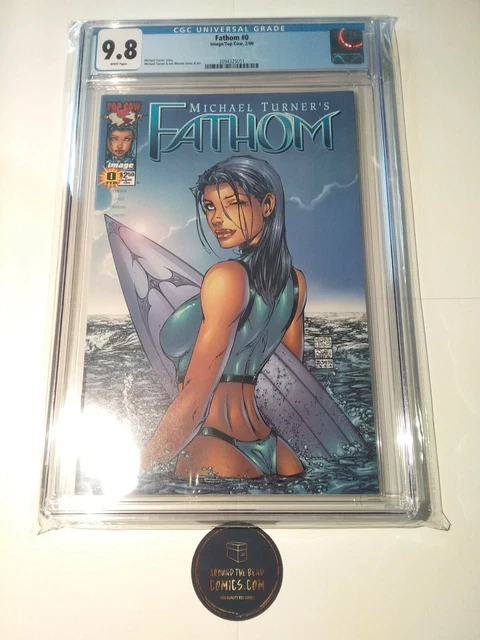 Michael Turner's Fathom #0 CGC 9.8 Image/Top Cow Soul fire, Aspen