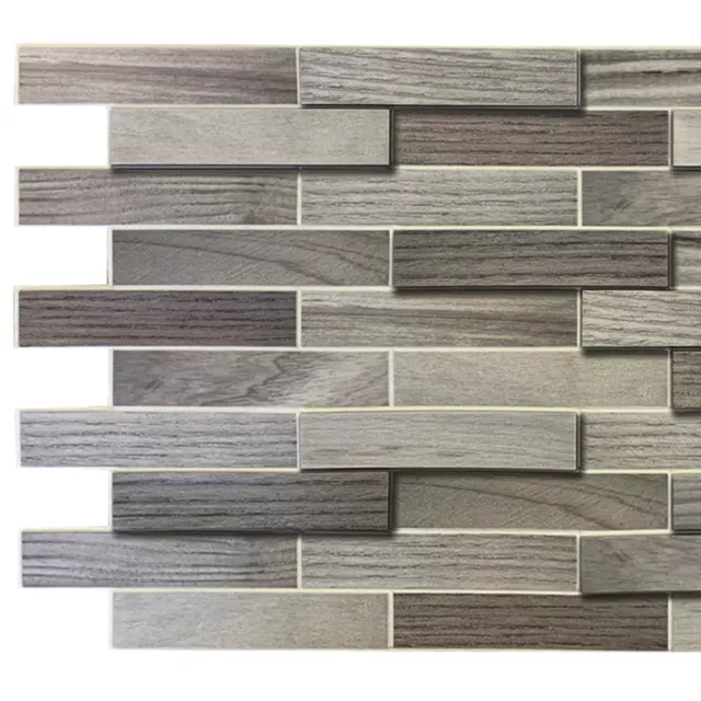 Paneles de pared 3D de azulejos crema, en varios paquetes