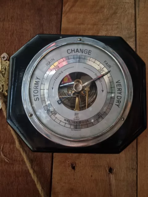 Circa 1950/60s German "GISCHARD' Barometer  Working