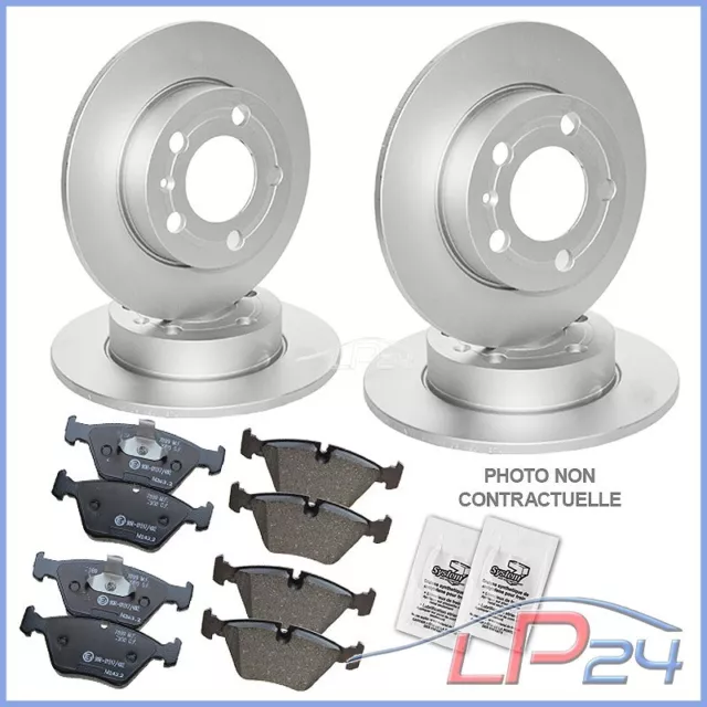 4x DISQUE+PLAQUETTES DE FREIN AVANT+ARRIÈRE POUR PEUGEOT 407 1.6-2.0 2004-2011