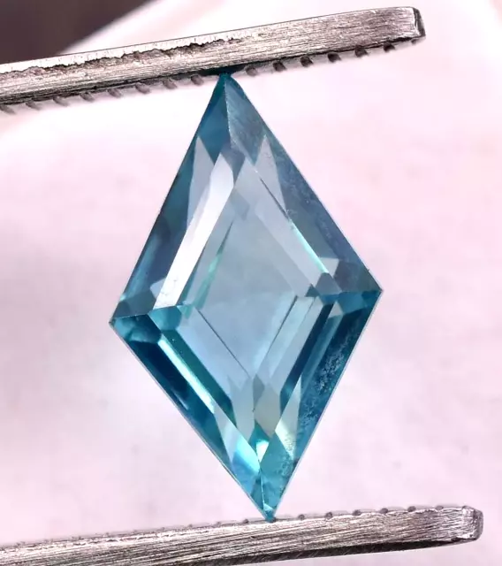 Natural Bi-Color Parti Sapphire 5.10 CT Attractive Fancy Shape Loose Gemstone A+ 2