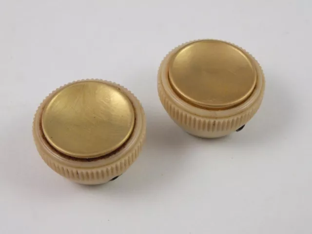 BOUTONS DE TASSE DE TH vieillis relique cr me inserts en or