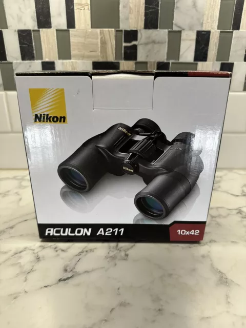 Nikon 10-22×50 Aculon A211 Binocular Black  NEW OPEN BOX