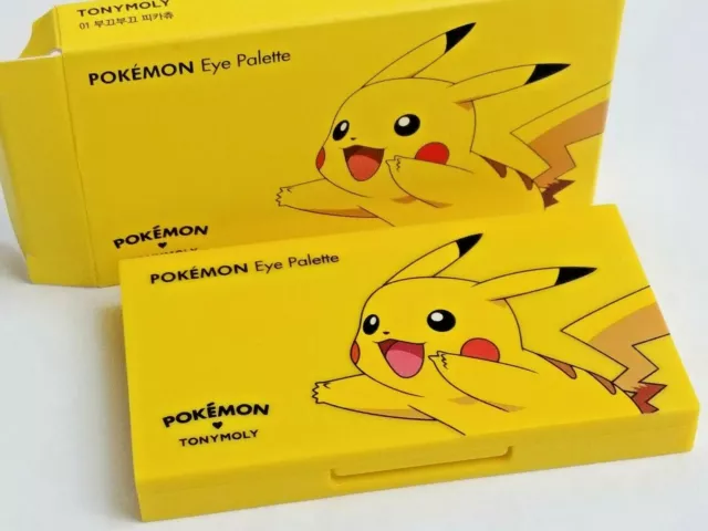 EXPIRED TonyMoly Pokemon Pikachu Purin Eye Shadow Palette Tony Moly Trio Shimmer