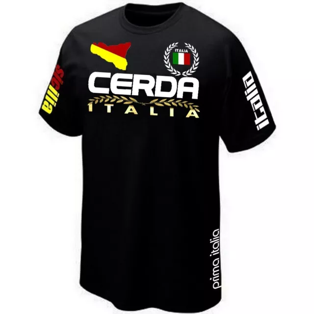 T-Shirt CERDA SICILIA SICILE ITALIA italie Maillot ★★★★★