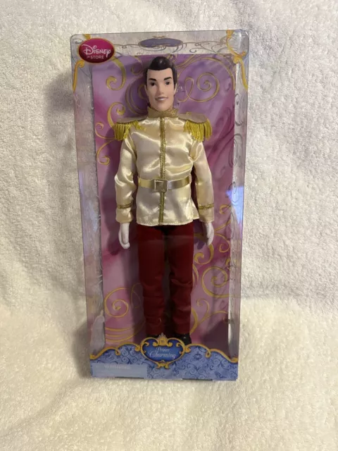 NIB Disney Store Classic Doll Collection Prince Charming From Cinderella