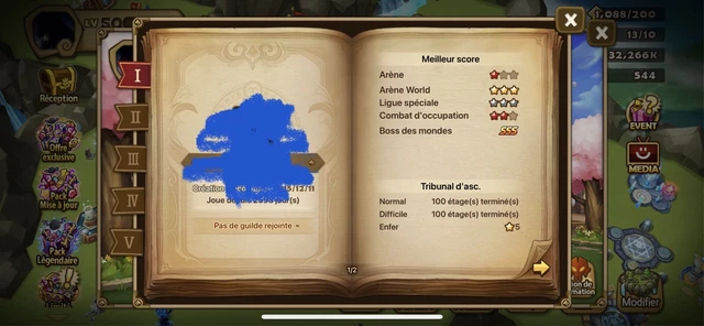 compte summoners war europe Giana late game